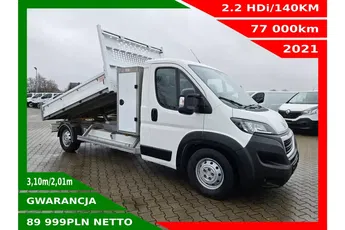 Peugeot boxer Wywrotka 89999zł NETTO 2.2 HDi/140KM