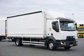 Renault D 16 / 280 / ACC / E 6 / BURTOFIRANKA + WINDA / ŁAD. 8 925 KG / 18 PALET
