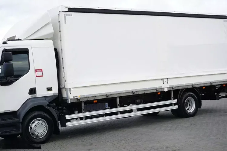Renault D 16 / 280 / ACC / E 6 / BURTOFIRANKA + WINDA / ŁAD. 8 925 KG / 18 PALET zdjęcie 14