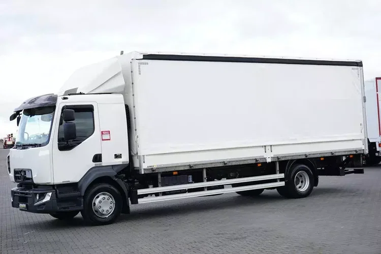 Renault D 16 / 280 / ACC / E 6 / BURTOFIRANKA + WINDA / ŁAD. 8 925 KG / 18 PALET zdjęcie 3
