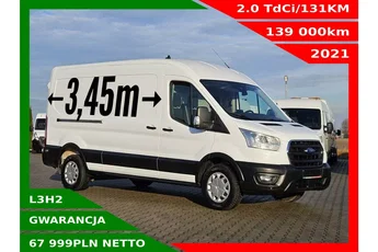 Ford transit L3H2 67999zł NETTO 2.0TdCi/131KM