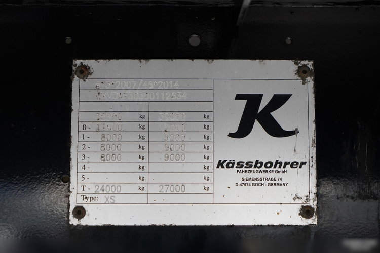 KAESSBOHRER FIRANKA / MEGA / DACH PODNOSZONY / LOW DECK / 2021  zdjęcie 26