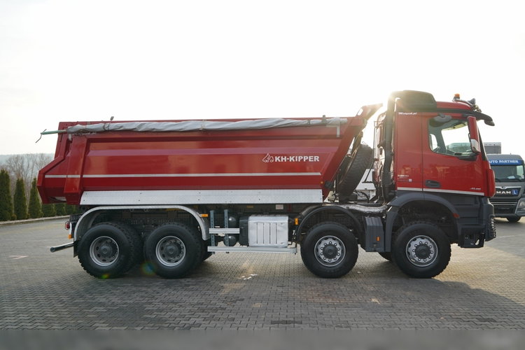 Mercedes -BENZ AROCS 4145 / 8x8 / WYWROTKA TYLNOZSYPOWA / KH KIPPER  / MANUAL /  EURO 6 zdjęcie 13