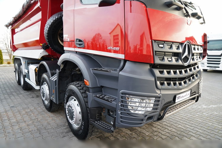 Mercedes -BENZ AROCS 4145 / 8x8 / WYWROTKA TYLNOZSYPOWA / KH KIPPER  / MANUAL /  EURO 6 zdjęcie 15