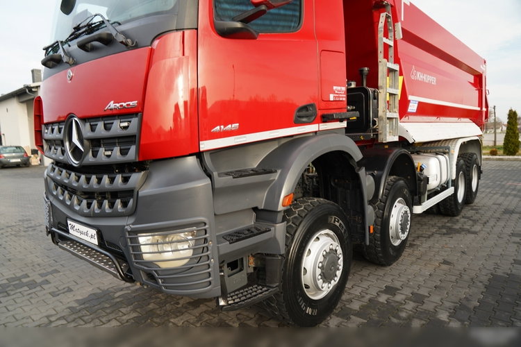 Mercedes -BENZ AROCS 4145 / 8x8 / WYWROTKA TYLNOZSYPOWA / KH KIPPER  / MANUAL /  EURO 6 zdjęcie 17