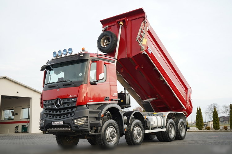 Mercedes -BENZ AROCS 4145 / 8x8 / WYWROTKA TYLNOZSYPOWA / KH KIPPER  / MANUAL /  EURO 6 zdjęcie 1