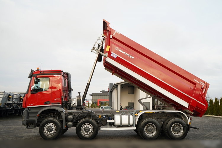 Mercedes -BENZ AROCS 4145 / 8x8 / WYWROTKA TYLNOZSYPOWA / KH KIPPER  / MANUAL /  EURO 6 zdjęcie 3