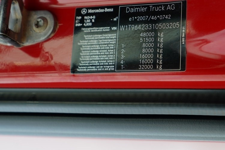 Mercedes -BENZ AROCS 4145 / 8x8 / WYWROTKA TYLNOZSYPOWA / KH KIPPER  / MANUAL /  EURO 6 zdjęcie 46