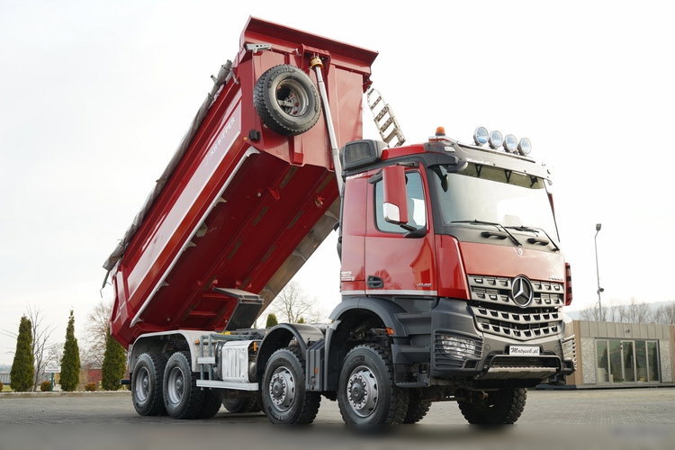 Mercedes -BENZ AROCS 4145 / 8x8 / WYWROTKA TYLNOZSYPOWA / KH KIPPER  / MANUAL /  EURO 6 zdjęcie 7