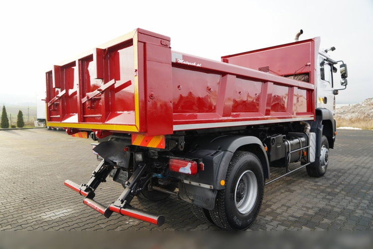 MAN TGA 18.360 / 4X4 / WYWROTKA 2 STRONNA / HYDROKLAPA / HYDROBURTA / CZOŁOWNICA / SPECJALNY / UAL  zdjęcie 14