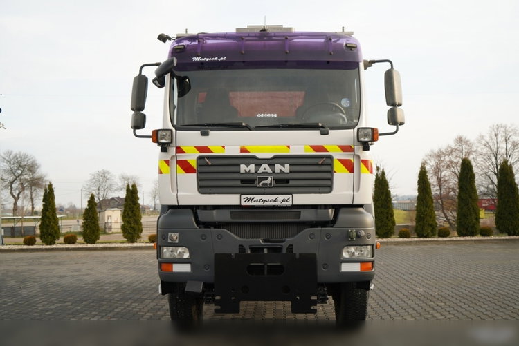 MAN TGA 18.360 / 4X4 / WYWROTKA 2 STRONNA / HYDROKLAPA / HYDROBURTA / CZOŁOWNICA / SPECJALNY / UAL  zdjęcie 18
