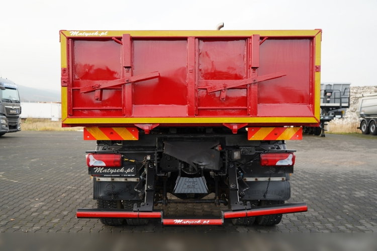 MAN TGA 18.360 / 4X4 / WYWROTKA 2 STRONNA / HYDROKLAPA / HYDROBURTA / CZOŁOWNICA / SPECJALNY / UAL  zdjęcie 22