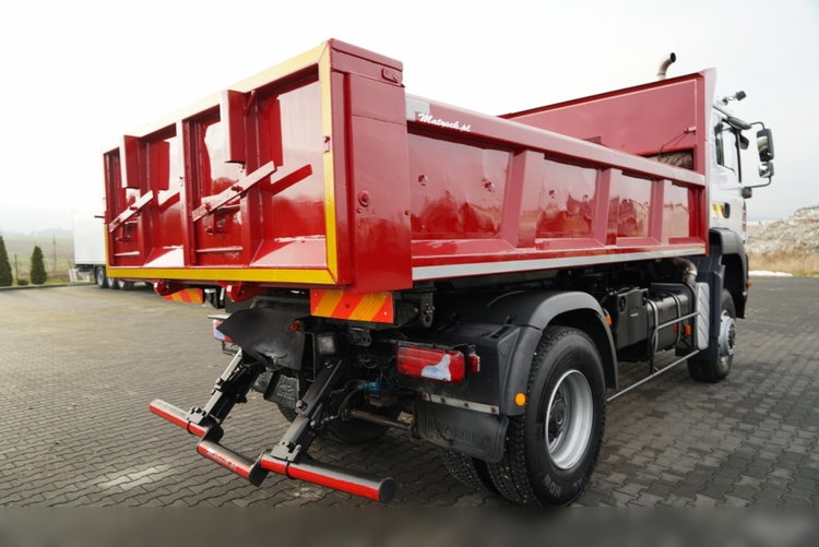 MAN TGA 18.360 / 4X4 / WYWROTKA 2 STRONNA / HYDROKLAPA / HYDROBURTA / CZOŁOWNICA / SPECJALNY / UAL  zdjęcie 23