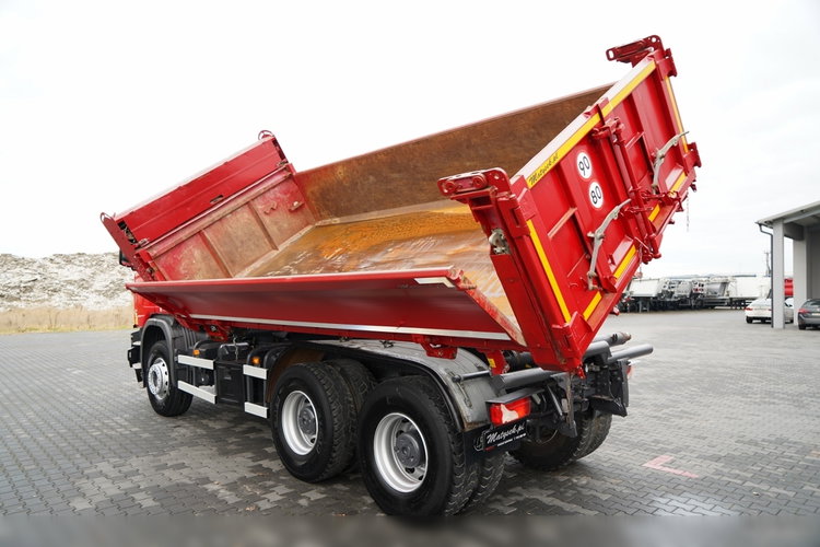 Scania G 370 / 6x4 / WYWROTKA DWU-STRONNA / HYDROBURTA / BOARDMATIC / AUTOMAT / EURO 6 zdjęcie 10