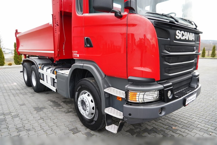 Scania G 370 / 6x4 / WYWROTKA DWU-STRONNA / HYDROBURTA / BOARDMATIC / AUTOMAT / EURO 6 zdjęcie 19