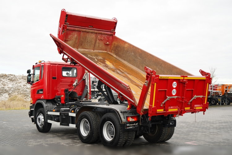 Scania G 370 / 6x4 / WYWROTKA DWU-STRONNA / HYDROBURTA / BOARDMATIC / AUTOMAT / EURO 6 zdjęcie 4