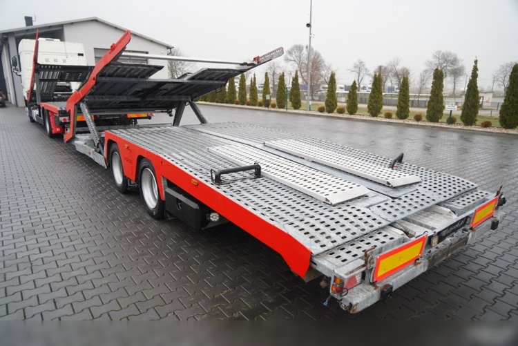 DAF XF 480 / LORA / LOHR / 16, 5 M / 4 DOSTAWCZAKI / 6 OSOBÓWEK / KLIMA POSTOJOWA / EURO 6 zdjęcie 16