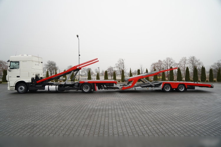 DAF XF 480 / LORA / LOHR / 16, 5 M / 4 DOSTAWCZAKI / 6 OSOBÓWEK / KLIMA POSTOJOWA / EURO 6 zdjęcie 3