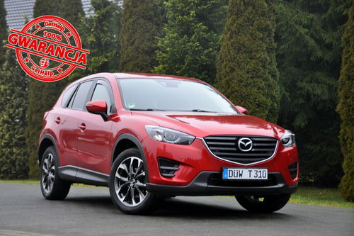 Mazda CX-5 2.0i(165KM) Lift Xenon Led Navi Kamera Welur i-stop BLS Alu19"FULL