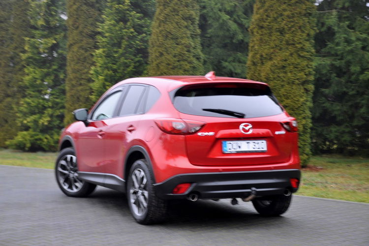 Mazda CX-5 2.0i(165KM) Lift Xenon Led Navi Kamera Welur i-stop BLS Alu19"FULL zdjęcie 14