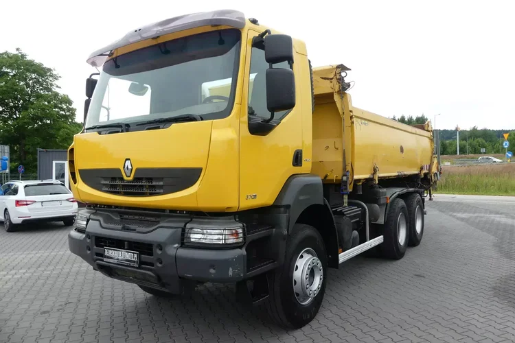 Renault KERAX 370DXI / 6x4 / WYWROTKA 2-STR / HYDROBURTA / MANUAL / zdjęcie 1