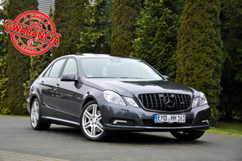 Mercedes E 350 3.0CDI(231KM) AMG Xenon Led Navi Parkt Skóry Szyber El.Fotel Alu18"ASO