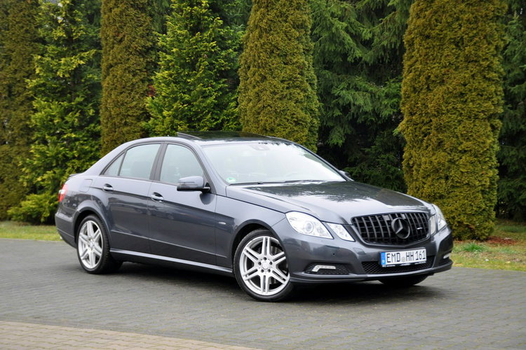Mercedes E 350 3.0CDI(231KM) AMG Xenon Led Navi Parkt Skóry Szyber El.Fotel Alu18"ASO zdjęcie 3