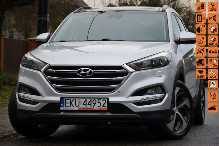 Hyundai Tucson 2.0CRDI 185KM Serwis Panorama Bi-xenon Navi Kamera Wentyle Grz.kiera zdjęcie 1