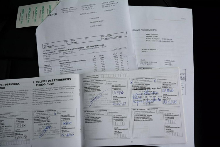 Nissan Qashqai Tekna+ FullLed Navi Kamera360 BLiS Radar BOSE Panorama Skóry Alu19 Aso zdjęcie 36