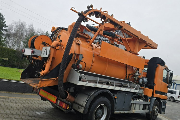 Mercedes ACTROS 1831 / WUKO / Asenizacyjny / do czyszczenia kanalizacji WUKO do czyszczenia kanalizacji Muller VMF 80 zdjęcie 2