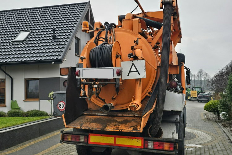 Mercedes ACTROS 1831 / WUKO / Asenizacyjny / do czyszczenia kanalizacji WUKO do czyszczenia kanalizacji Muller VMF 80 zdjęcie 3