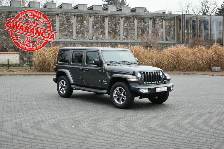 Jeep Wrangler UNLIMITED Sahara 2.0 272KM 2019r. 4x4 Polski SALON zdjęcie 1