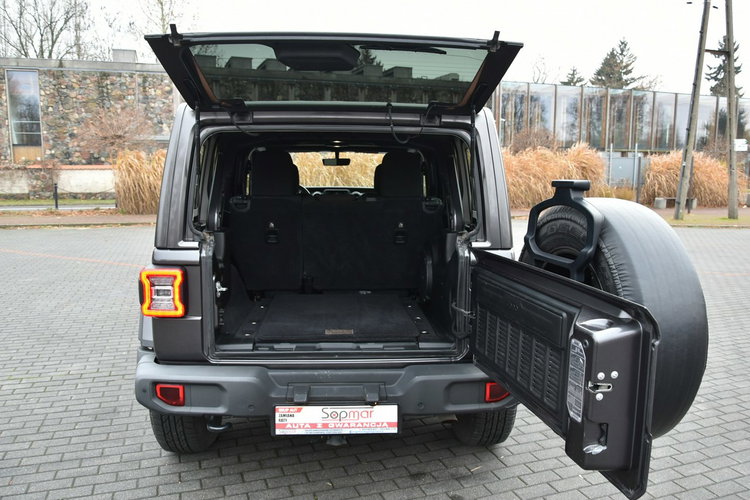 Jeep Wrangler UNLIMITED Sahara 2.0 272KM 2019r. 4x4 Polski SALON zdjęcie 21