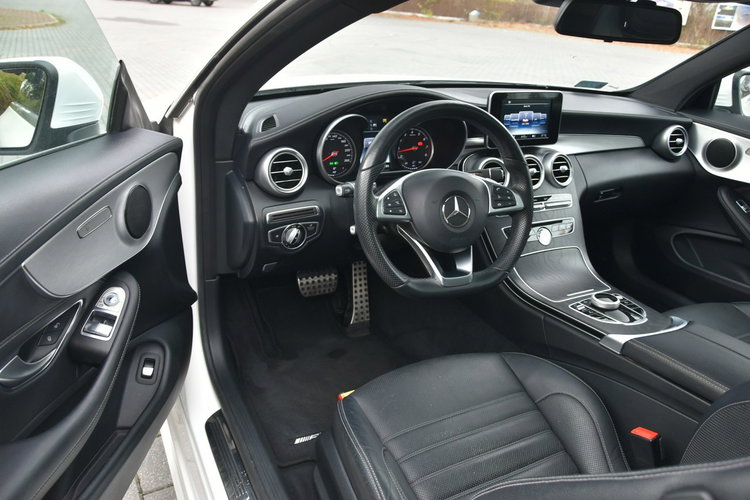 Mercedes C 200 C200 Coupe 2023r. Polski SALON AMG line Ambiente Panorama Skóra 18 zdjęcie 14