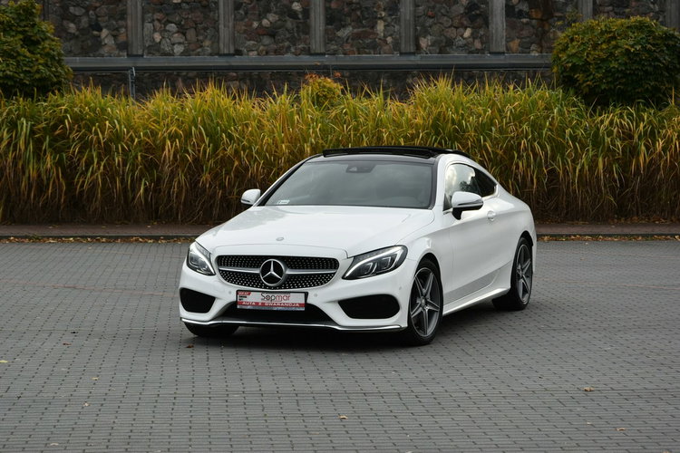 Mercedes C 200 C200 Coupe 2023r. Polski SALON AMG line Ambiente Panorama Skóra 18 zdjęcie 2