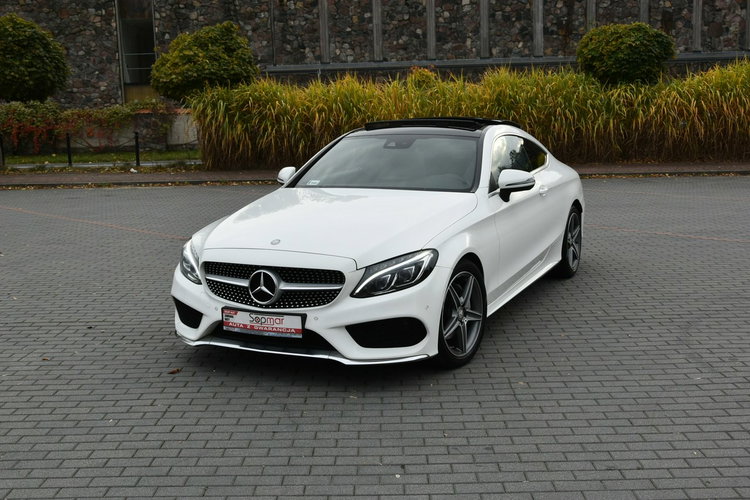 Mercedes C 200 C200 Coupe 2023r. Polski SALON AMG line Ambiente Panorama Skóra 18 zdjęcie 20