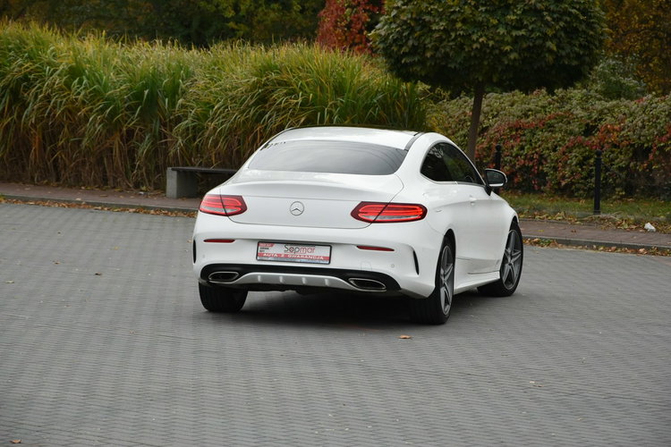 Mercedes C 200 C200 Coupe 2023r. Polski SALON AMG line Ambiente Panorama Skóra 18 zdjęcie 7