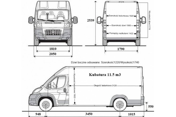 Fiat Ducato 2.3 JTD 140KM / L2H2 / Faktura VAT / ZADBANY zdjęcie 5