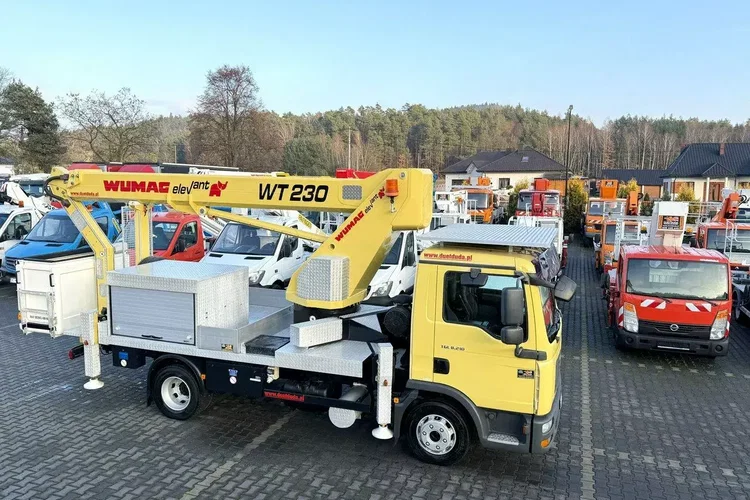 MAN TGL 8.210 Zwyżka WUMAG WT 230 23m w bok 18m podnośnik zdjęcie 1