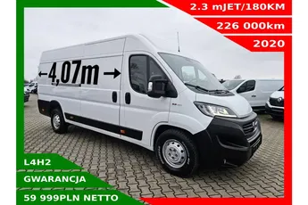 Fiat Ducato L4H2 59999zł Netto 2.3 MultiJET/180KM