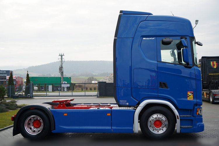 Scania S 500 / RETARDER / KLIMATYZACJA POSTOJOWA / ALUFELGI zdjęcie 9