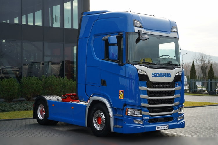 Scania S 500 / RETARDER / KLIMATYZACJA POSTOJOWA / ALUFELGI zdjęcie 2