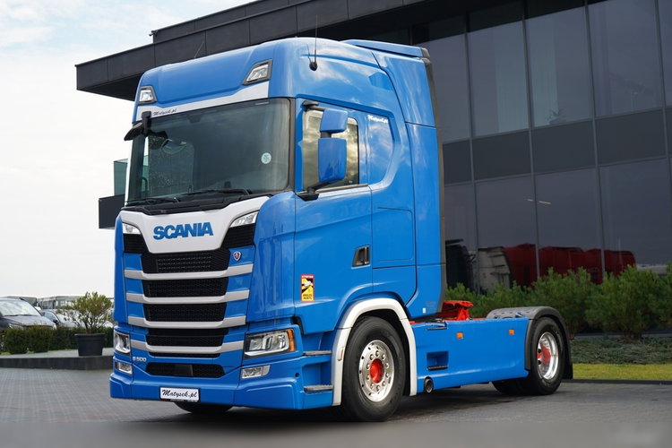 Scania S 500 / RETARDER / KLIMATYZACJA POSTOJOWA / ALUFELGI zdjęcie 5