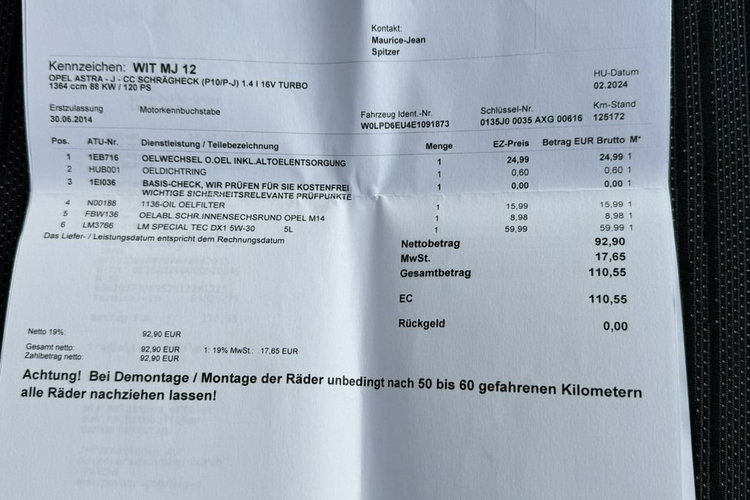 Opel Astra Klimatronic 2-stref, Podgrz. fotele + kierownica, 2 kpl. kół zdjęcie 29