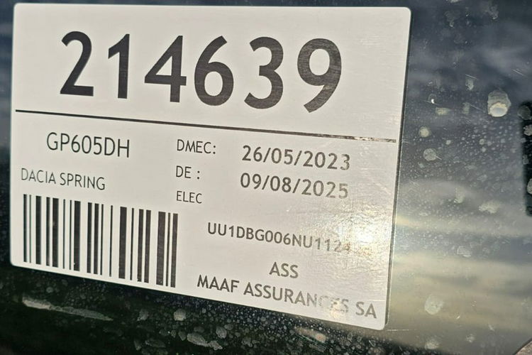 Dacia spring Super stan zdjęcie 20