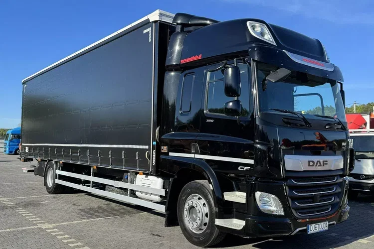 DAF CF 320 E6 Winda Firana Tył Drzwi Dach Zsuwany Długi 9.40m zdjęcie 1