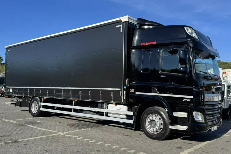 DAF CF 320 E6 Winda Firana Tył Drzwi Dach Zsuwany Długi 9.40m zdjęcie 5
