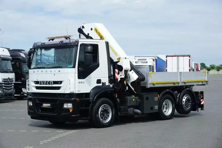 Iveco STRALIS / 260E36 / 6 X 2 / HDS PALFINGER PK 42 002 SH-E / WYSIĘG 17 M zdjęcie 10