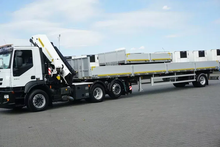 Iveco STRALIS / 260E36 / 6 X 2 / HDS PALFINGER PK 42 002 SH-E / WYSIĘG 17 M zdjęcie 27