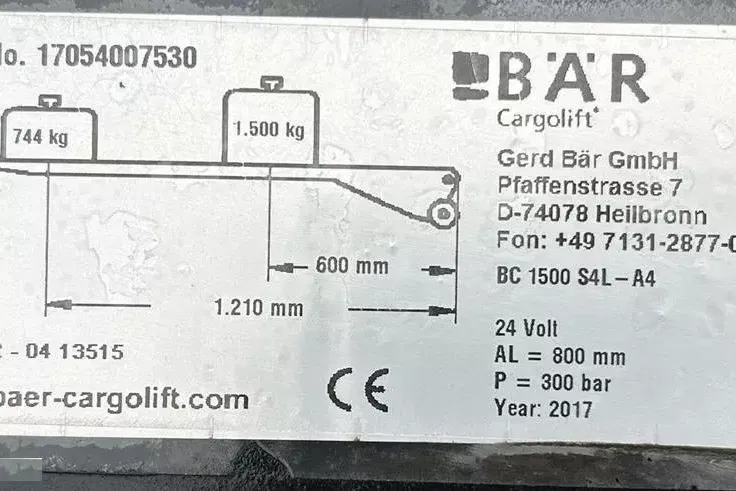 Iveco ZABUDOWA / KONTENER + WINDA / DŁ. 7,2 M zdjęcie 14
